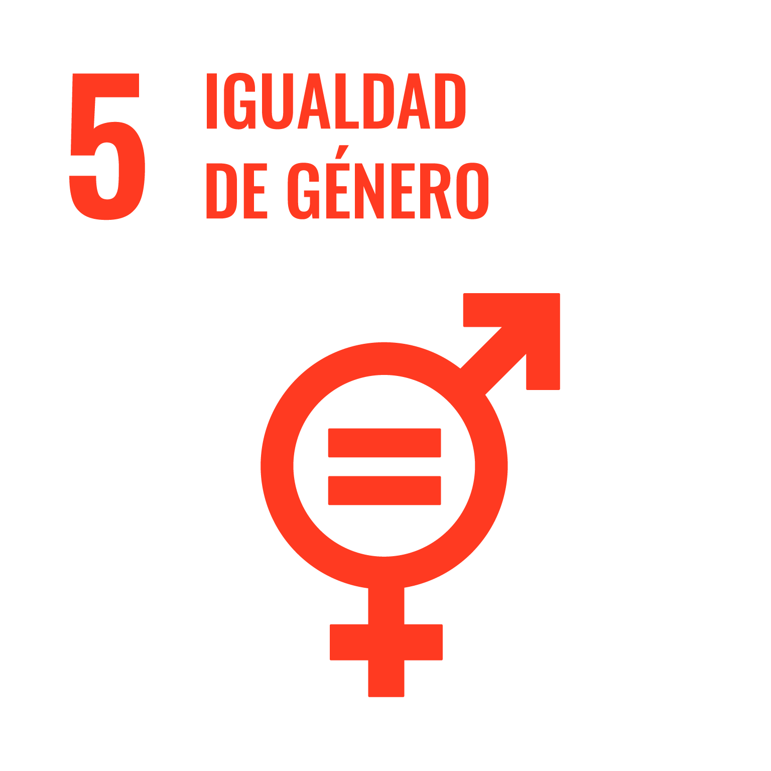 ODS 5 Igualdad de género